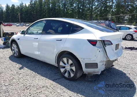 2023 Tesla Model Y Awd/Long Range Dual Motor All-Wheel Drive from USA, damaged, VIN 7SAYGDEE2PF877078
